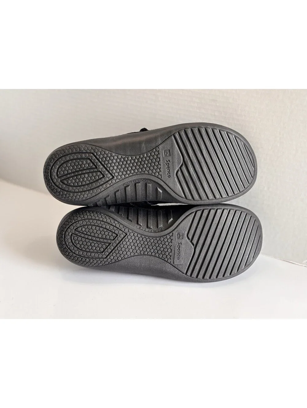 Spenco Ashley Mule Clogs Women's Sz 9.5 Black Wool Buckle Orthotic Comfort Shoes